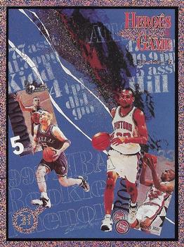 1993-97 Heroes of the Game - Platinum #33 Grant Hill / Jason Kidd Front
