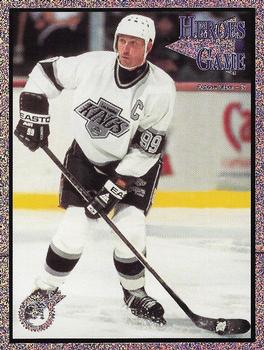 1993-97 Heroes of the Game - Platinum #35 Wayne Gretzky Front