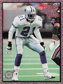 1993-97 Heroes of the Game - Platinum #36 Deion Sanders Front