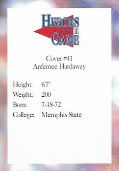 1993-97 Heroes of the Game - Platinum #41 Anfernee Hardaway Back