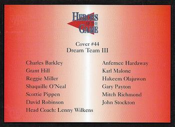 1993-97 Heroes of the Game - Platinum #44 Dream Team III Back