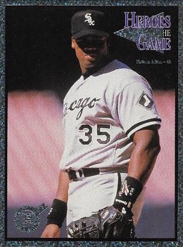 1993-97 Heroes of the Game - Platinum #46 Frank Thomas Front