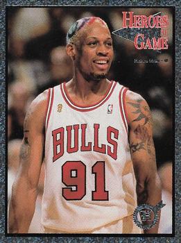 1993-97 Heroes of the Game - Platinum #48 Dennis Rodman Front