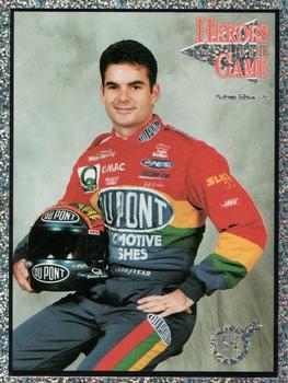 1993-97 Heroes of the Game - Platinum #63 Jeff Gordon Front