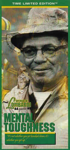 1997 Classic Collectible Time Limited Edition #NNO Vince Lombardi Front