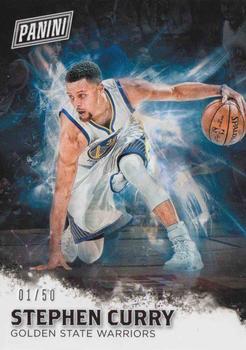 2016 Panini Father's Day - Panini Collection Thick Stock #3 Stephen Curry Front