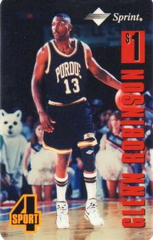 1994 Classic Four Sport - Phone Cards $1 Test Issue #NNO Glenn Robinson Front
