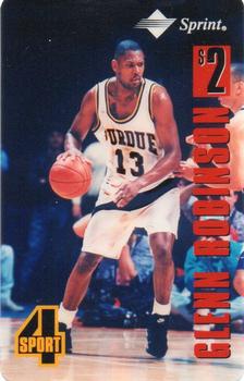 1994 Classic Four Sport - Phone Cards $2 Test Issue #NNO Glenn Robinson Front