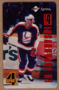 1994 Classic Four Sport - Phone Cards $4 Test Issue #NNO Ed Jovanovski Front