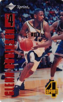1994 Classic Four Sport - Phone Cards $4 Test Issue #NNO Glenn Robinson Front