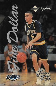 1994-95 Classic Assets - Phone Cards $5 TEST #NNO Jason Kidd Front