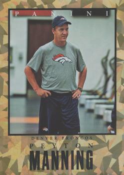 2012 Panini Father's Day - Elite Series Cracked Ice #NNO Peyton Manning Front