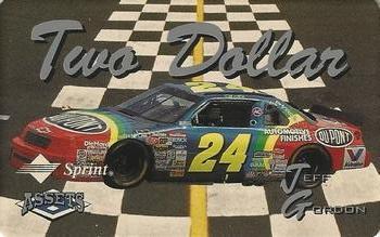 1994-95 Classic Assets - Phone Cards $2 TEST #NNO Jeff Gordon Front
