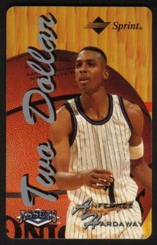 1994-95 Classic Assets - Phone Cards $2 TEST #NNO Anfernee Hardaway Front