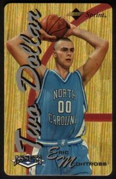 1994-95 Classic Assets - Phone Cards $2 TEST #NNO Eric Montross Front