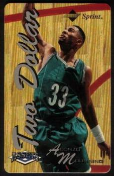 1994-95 Classic Assets - Phone Cards $2 TEST #NNO Alonzo Mourning Front