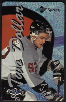 1994-95 Classic Assets - Phone Cards $2 TEST #NNO Jeff O'Neill Front