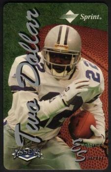 1994-95 Classic Assets - Phone Cards $2 TEST #NNO Emmitt Smith Front
