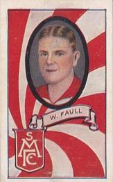 1933 Carreras Turf Personality Series #30 William Faull Front