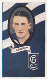 1933 Carreras Turf Personality Series #31 Jack Carney Front