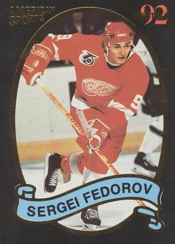 1992 American Sports Monthly (unlicensed) #NNO Sergei Fedorov Front