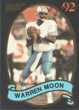 1992 American Sports Monthly (unlicensed) #A.S.M.43 Warren Moon Front