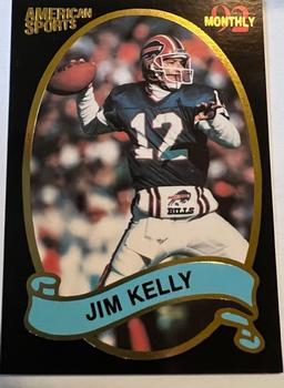 1992 American Sports Monthly (unlicensed) #A.S.M.45 Jim Kelly Front