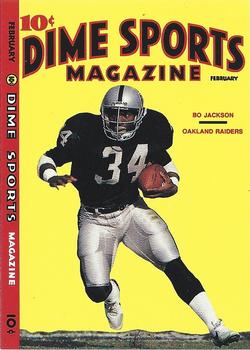 1990 Dime Sports Magazine (unlicensed) #NNO Bo Jackson Front
