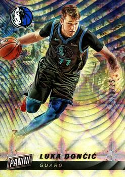 2019 Panini Cyber Monday - Galactic Windows #3 Luka Doncic Front