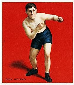 1910 Champion Athletes (C52) #4b Dick Hyland Front