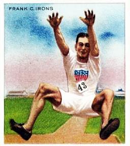 1910 Champion Athletes (C52) #16 Frank Irons Front
