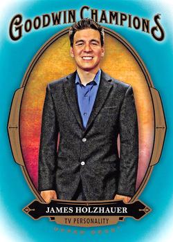 2020 Upper Deck Goodwin Champions - Turquoise #26 James Holzhauer Front