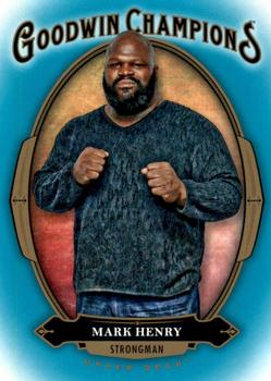 2020 Upper Deck Goodwin Champions - Turquoise #37 Mark Henry Front