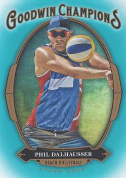 2020 Upper Deck Goodwin Champions - Turquoise #39 Phil Dalhausser Front
