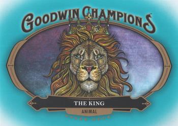 2020 Upper Deck Goodwin Champions - Turquoise #61 The King Front