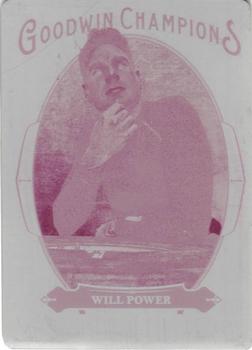 2020 Upper Deck Goodwin Champions - Printing Plates Magenta #35 Will Power Front