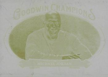 2020 Upper Deck Goodwin Champions - Printing Plates Yellow #51 Michael Jordan Front
