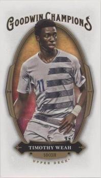 2020 Upper Deck Goodwin Champions - Minis #15 Timothy Weah Front