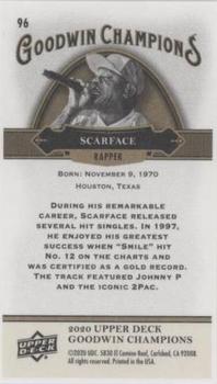 2020 Upper Deck Goodwin Champions - Minis #96 Scarface Back
