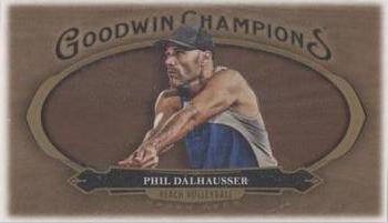 2020 Upper Deck Goodwin Champions - Minis Wood Lumberjack #89 Phil Dalhausser Front