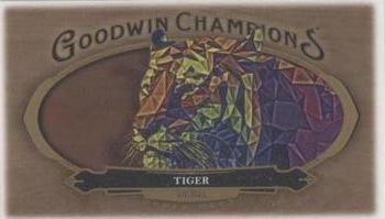 2020 Upper Deck Goodwin Champions - Minis Wood Lumberjack #94 Tiger Front