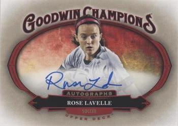 2020 Upper Deck Goodwin Champions - Autographs Horizontal #HA-RL Rose Lavelle Front
