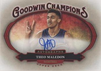 2020 Upper Deck Goodwin Champions - Autographs Horizontal #HA-TM Theo Maledon Front