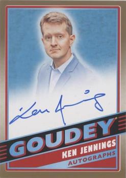 2020 Upper Deck Goodwin Champions - Goudey Autographs #GA-KJ Ken Jennings Front