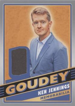 2020 Upper Deck Goodwin Champions - Goudey Memorabilia #GM-KJ Ken Jennings Front