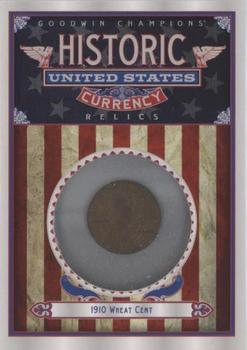 2020 Upper Deck Goodwin Champions - Historic United States Currency Relics #CR-4 Wheat Cent Front