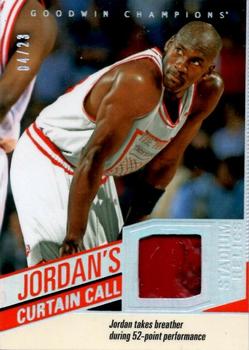2020 Upper Deck Goodwin Champions - Jordan's Curtain Call Relics #MJ-4 Michael Jordan Front