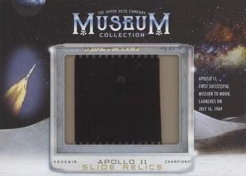 2020 Upper Deck Goodwin Champions - Museum Collection Apollo 11 Film Slide Relics #MCFC-1 Mission to the Moon Launches on July 16th, 1969 Front