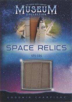 2020 Upper Deck Goodwin Champions - Museum Collection Space Relics #MCS-CDB STS-135 Coverall Suit Front
