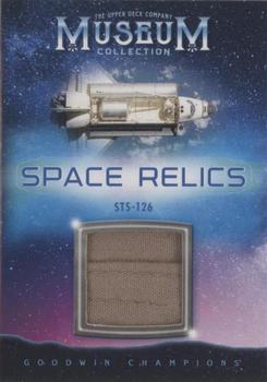 2020 Upper Deck Goodwin Champions - Museum Collection Space Relics #MCS-ECS STS-126 Coverall Suit Front